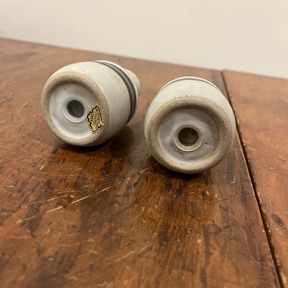 Vintage Otagiri Horizon Japan Stoneware Salt & Pepper Shakers